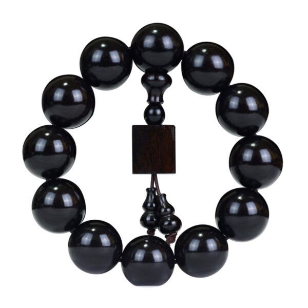 Black sandalwood gourd accessories, boutique bracelets, old materials, submerged ebony bracelets, Buddha beads
